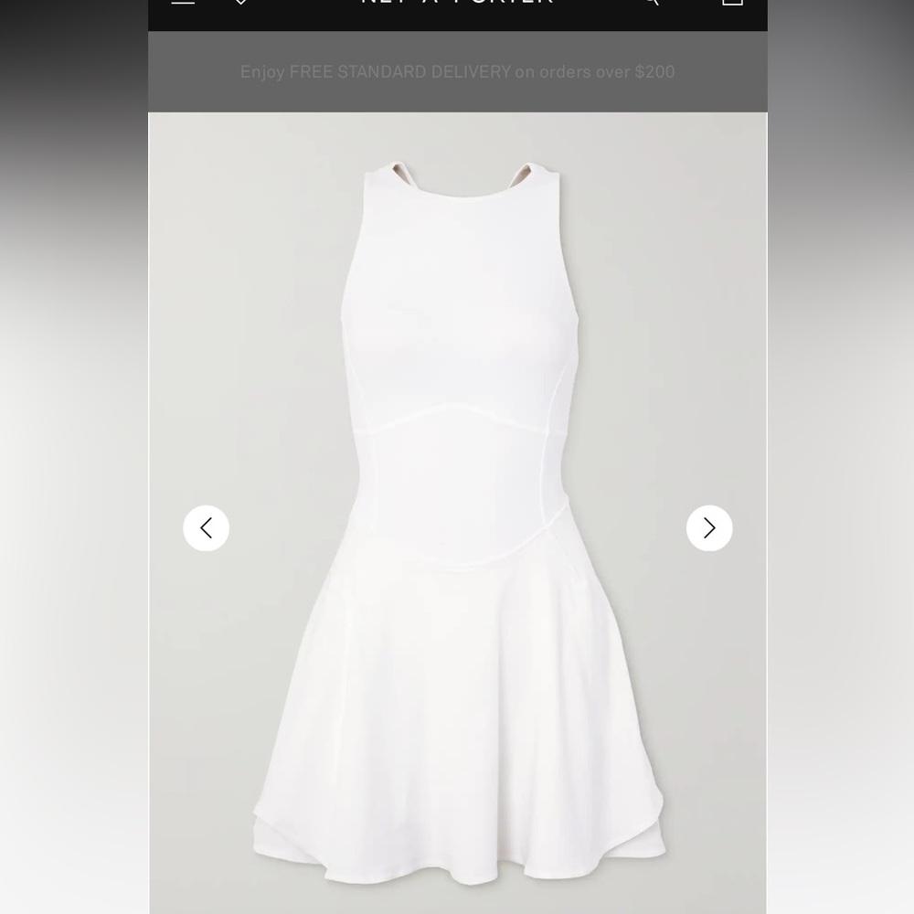 lululemon athletica White Mini Dress - Picture 3 of 9